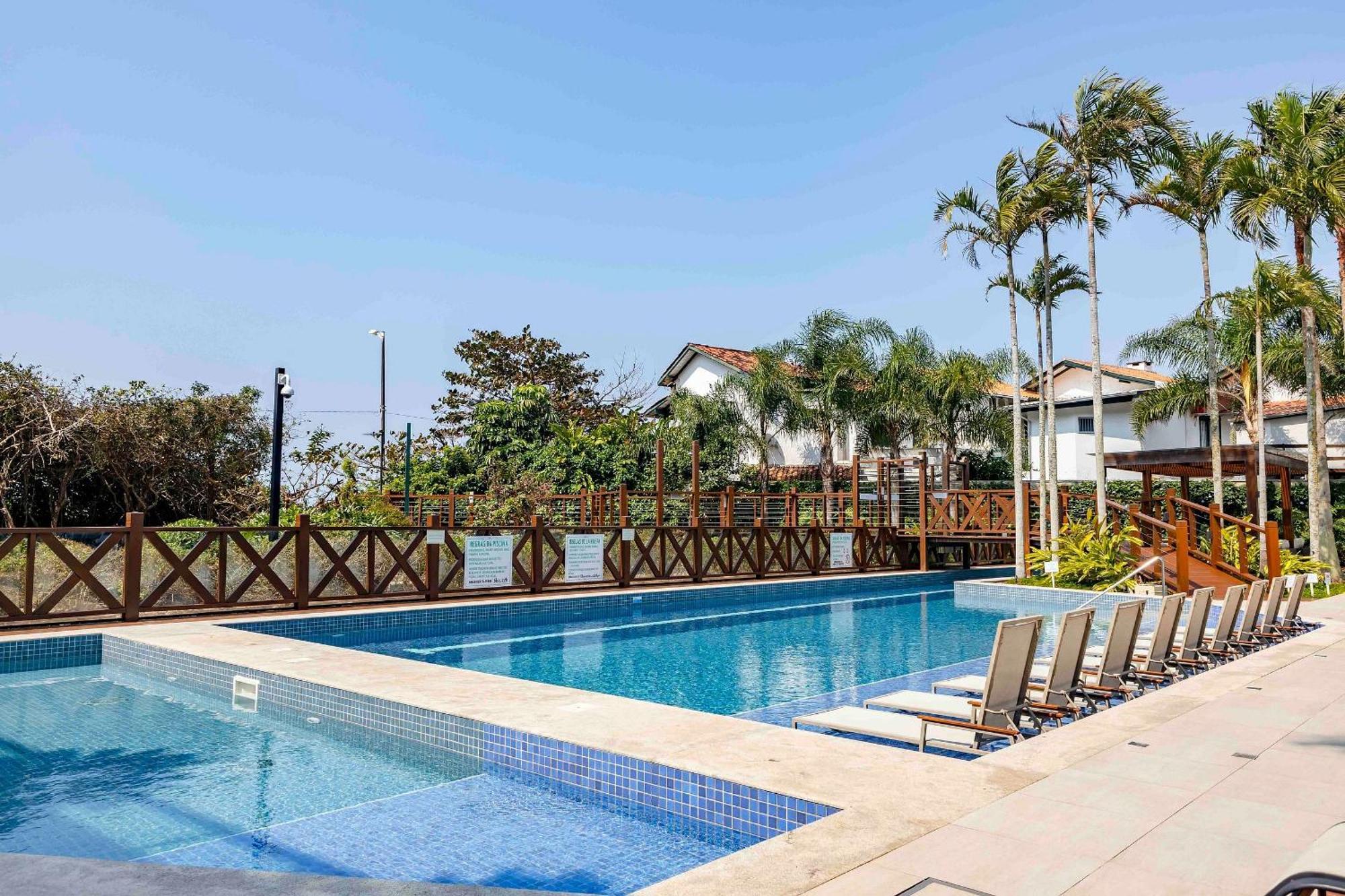 Varandas Do Atlantico - Apartamento Impecavel Em Condo Pe Na Areia Bombinhas Bagian luar foto